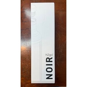h2go NOIR 25 oz Stainless Steel Insulated Bottle White Wells Fargo New in Box